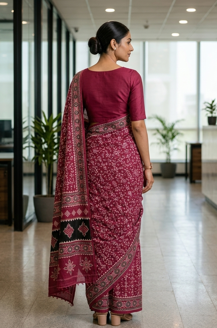 Premium Office Wear Sarees for the Modern Woman