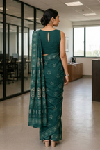 Women's Premium Mulmul Cotton Saree