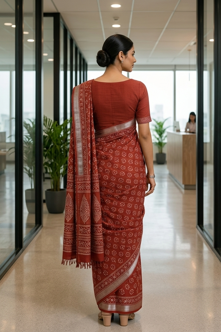 Office Luxe Designer Saree