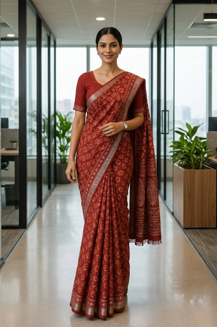 Office Luxe Designer Saree