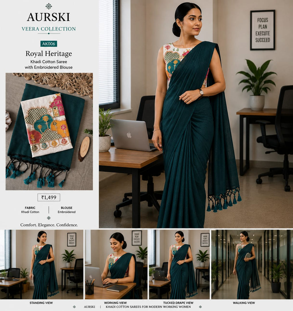 Office Luxe Designer Saree
