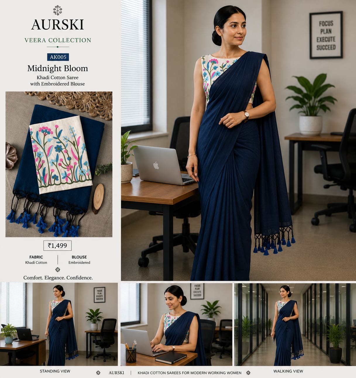 Office Luxe Designer Saree
