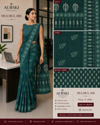 Women's Premium Mulmul Cotton Saree